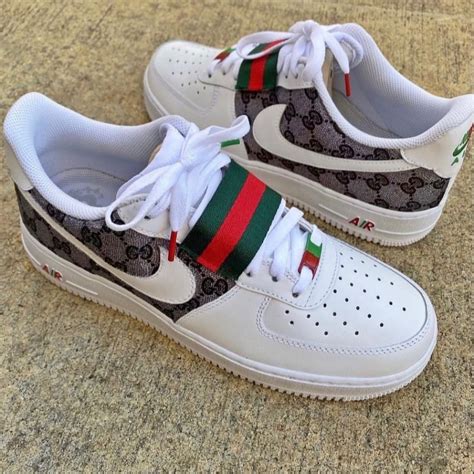 create your own gucci shoes|air force 1 gucci custom.